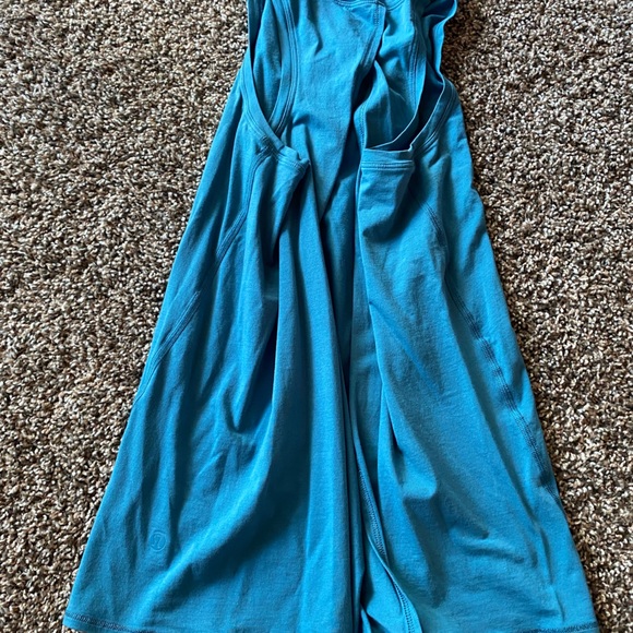 Lululemon All Tied Up Tank Top *Pima Cotton Capture Blue - Picture 5 of 6